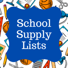 Grade Level Student Supply Lists